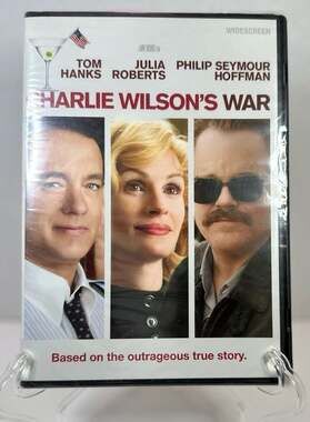 Charlie Wilson's War DVD Widescreen Tom Hanks Julia Roberts New Sealed